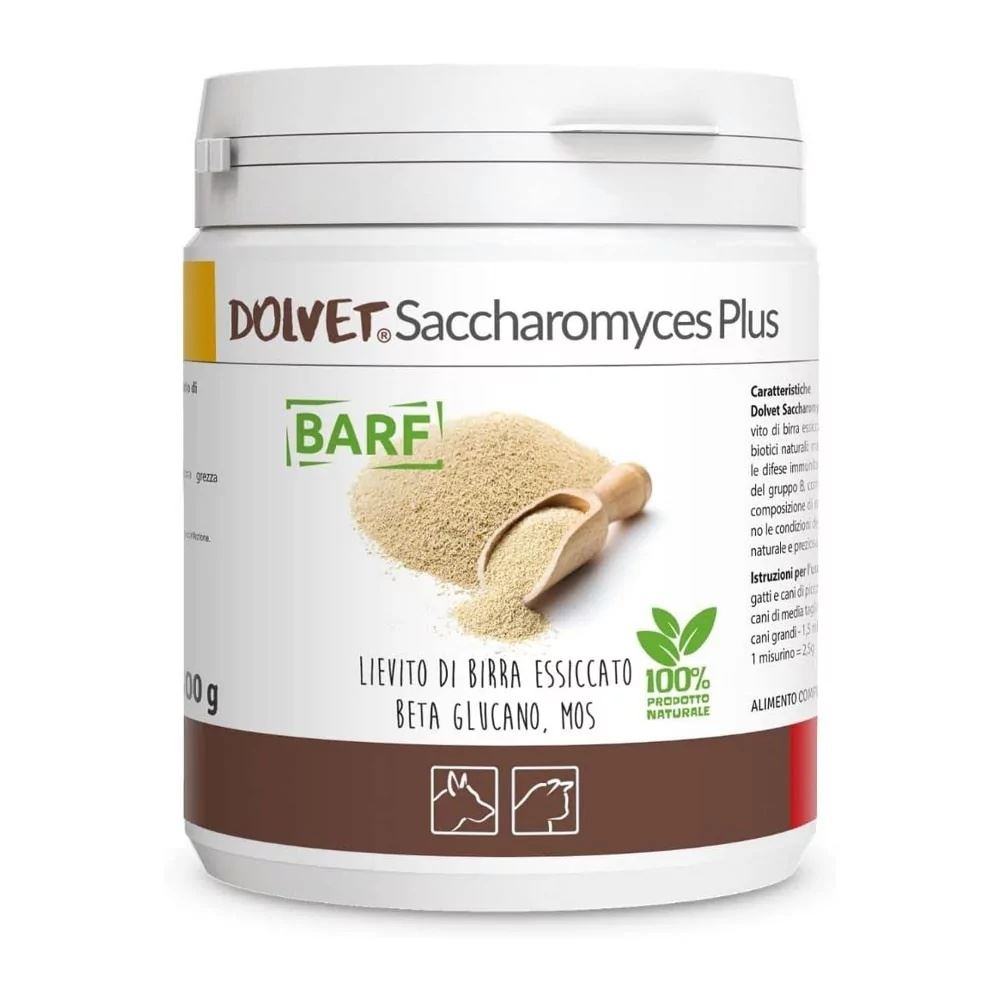 Suplemento Digestivo para Perros y Gatos Dolvet Saccharomyces 300gr